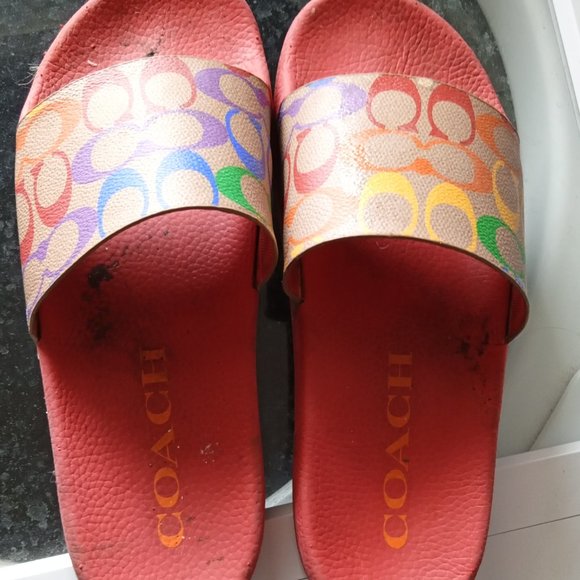 Coach Pride Slides - Picture 1 of 1